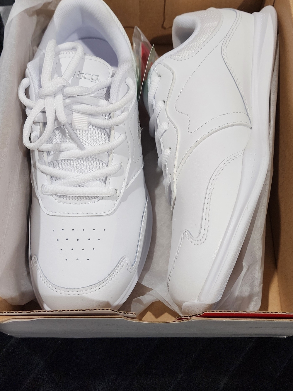 bcg White Kids Athletic Sneakers